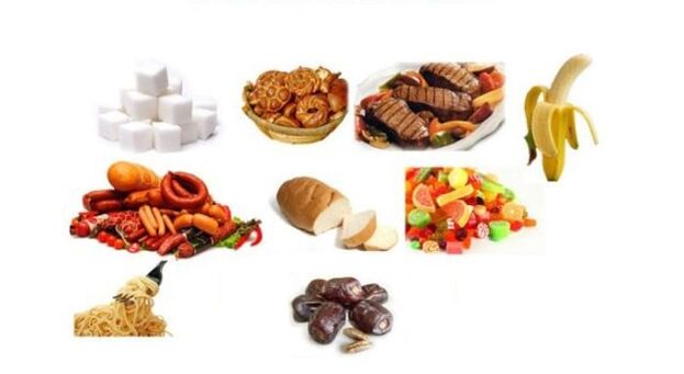cibi proibiti nella dieta